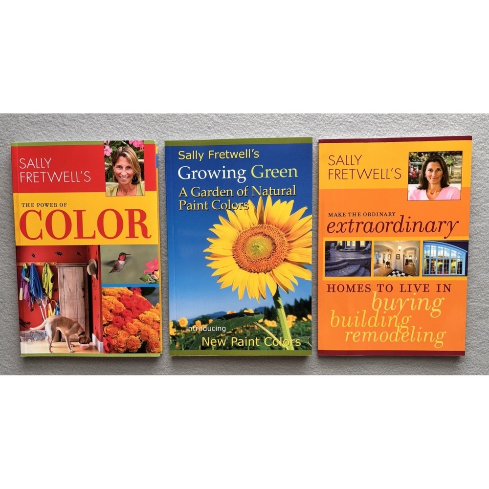 Lot 3 Sally Fretwell's The Power of Color Growing Green Make the Ordinary Ext...
